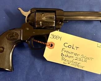 Colt Frontier Scout .22Lr 6 shot Revolver