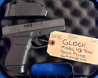 Glock Model 43 9mm Pistol