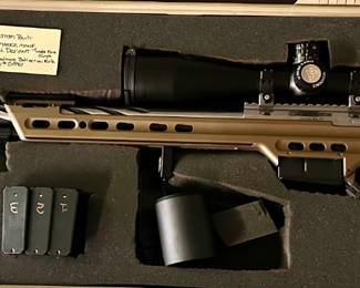 Defiance Manf (Custom Built) Model Defiant 6.5 creedmore Bolt Action rifle w/Night Force Scope