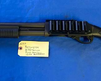 Remington 870 Tactical 12ga pump shot gun