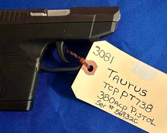 Taurus TCPPT738 380acp pistol