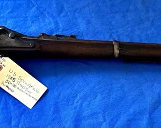 US Springfield 1865 Trap Door 50-70 Breech load Conversion