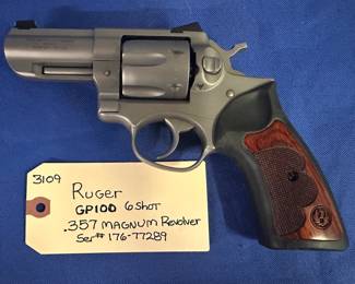 Ruger GP100 6 shot .357 mag Revolver