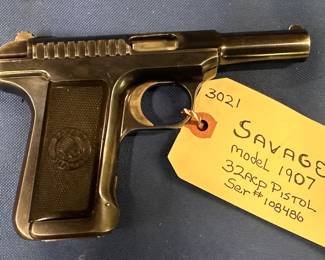 Savage Model 1907 32acp Pistol