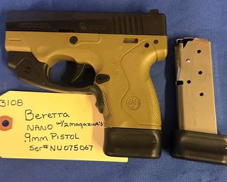 Beretta Nano 9mm pistol