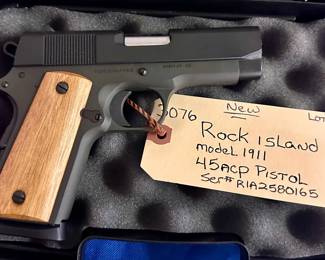 Rock Island Model 1911 45acp Pistol