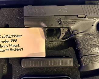 Walther Model PPS 9mm Pistol
