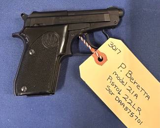 P. Beretta Model 21A .22LR Pistol