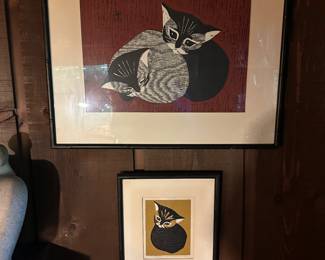 Large Cat art has sold