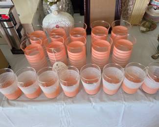 Vintage glassware