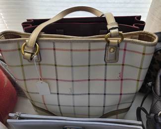 Coach and other high end handbags