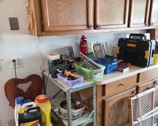 Tools and garden items
