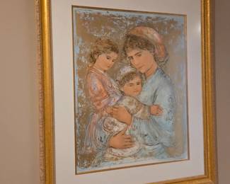Hibel lithograph 