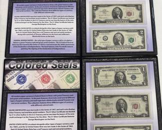 Colored seals