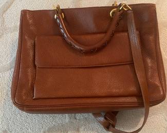 Desmo leather bag/Italy