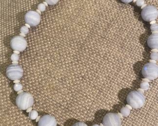 Angelite necklace