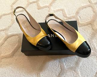 Vintage Chanel sling-backs