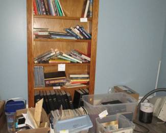 BOOKS and case are here  =Basement 