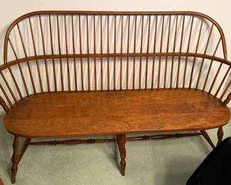 VINTAGE SPINDLE BACK PROSPER’S BENCH / SETTEE