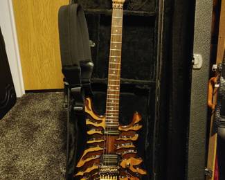 strip guitar
