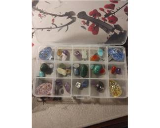 precious gem stones lot asking $70
