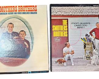 2 The Smothers Brothers Vinyl LP Records