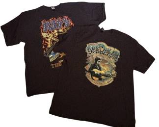 Vintage Bob Dylan KISS Band TShirts
