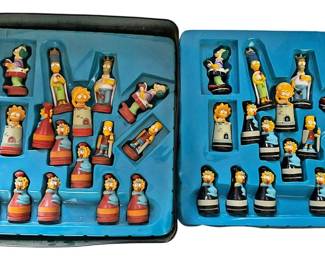 The Simpsons Chess Set