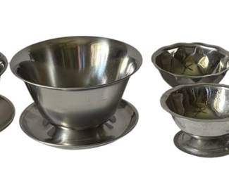Stainless Steel Condiment Dessert Bowls