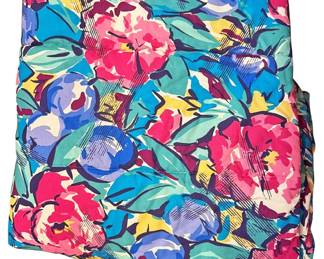 Vintage FullQueen Size Floral Comforter