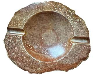 MCM Carved Stone Ash Tray