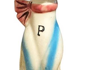 Tall MCM Anthropomorphic Cat Pepper Shaker