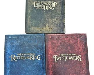 Lord of the Rings Trilogy DVDs
