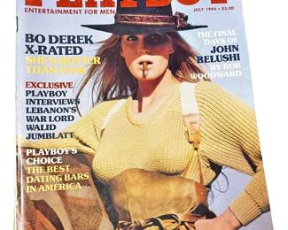 10 Vintage Playboy Magazines