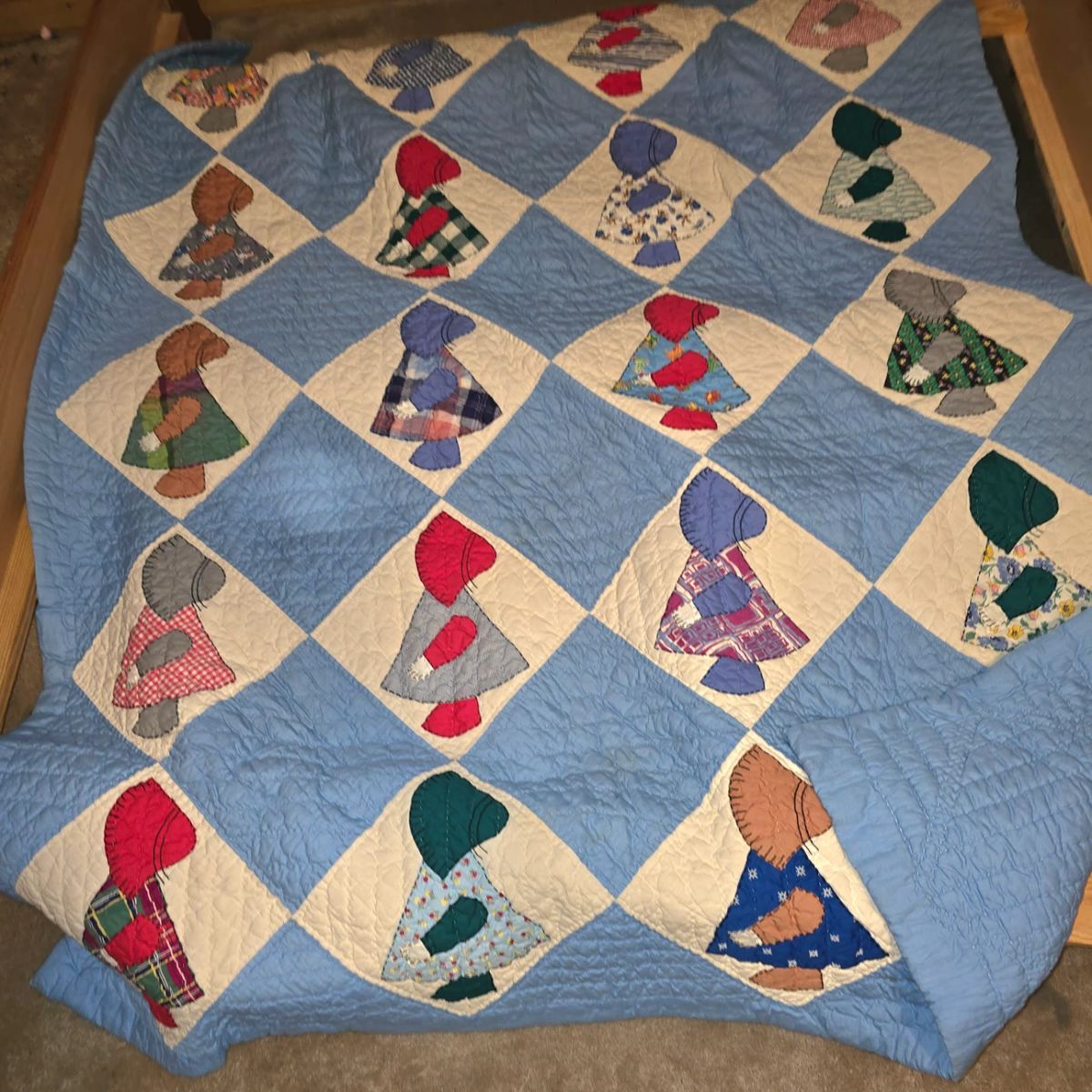 Little Dutch girl, baby quilt