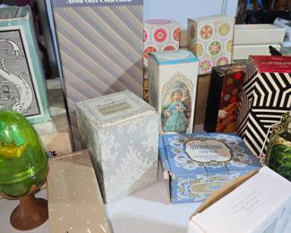 Avon with boxes