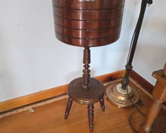 Handmade plant stand.
50's