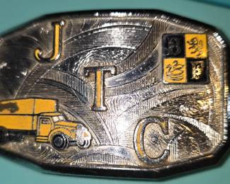 Biltmore Dairy belt buckle