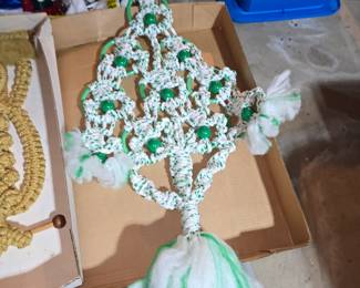 Macrame tree