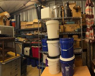 This storage unit is packed!
