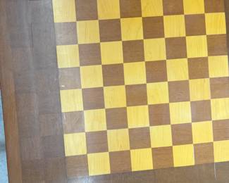 checkerboard table