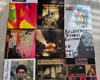 Reproductions with colored vinyl