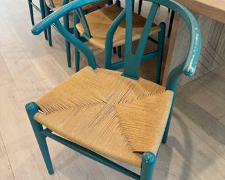 Custom made dining table and chairs