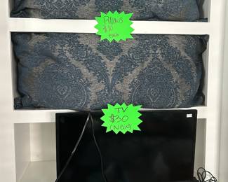 pillows and tvs