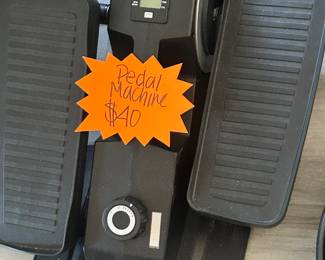 pedal machine