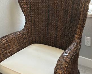 wicker chair