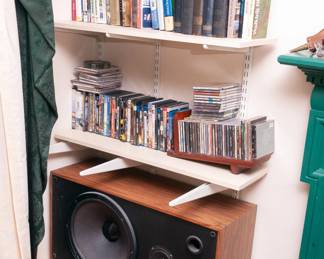 Some LPs, CDs, DVDs, 78s and cassettes