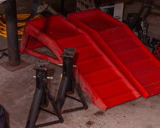 Ramps and jack stands