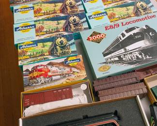 Train cars new in box