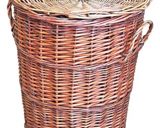 Large Wicker BasketLaundry Hamper with Lid